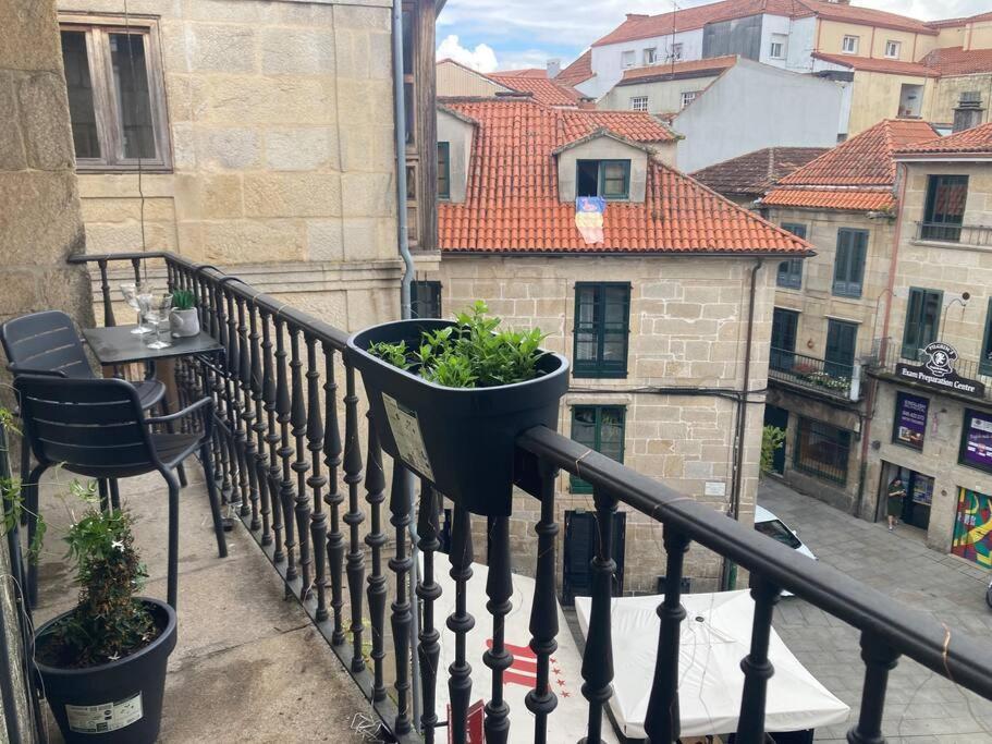 Ferienwohnung Hyp - A Casa Do Correo Vello - O Balcon Pontevedra Exterior foto